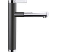 Blanco Linee-S grifo de cocina de pie cromo-antracita 518438
