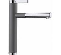 Blanco Linee-S grifo de cocina de pie cromo-grafito/gris 518804