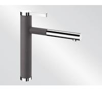 Blanco LINEE-S Roca Gris / Cromo