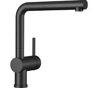 Blanco Linus-S grifo de cocina de pie negro 525807