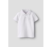 Blanco Mangas Cortas Polo