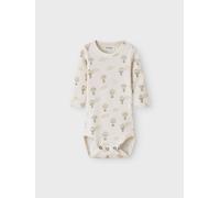 Blanco Mangas Largas Pelele