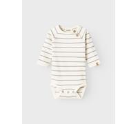 Blanco Mangas Largas Pelele