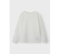 Blanco Mangas Largas Top De Manga Larga