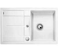 Blanco Metra 45 S fregadero de granito 78x50 cm blanco 513028