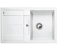Blanco Metra 45 S fregadero de granito 78x50 cm blanco 513187