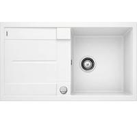 Blanco Metra 5 S Silgranit PuraDur 513037 - Fregadero empotrado, Blanco, 50 cm