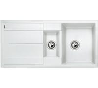 Blanco Metra 6 fregadero de granito 100x50 cm blanco 513223