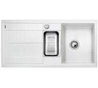 Blanco Metra 6 S fregadero de granito 100x50 cm blanco 513046
