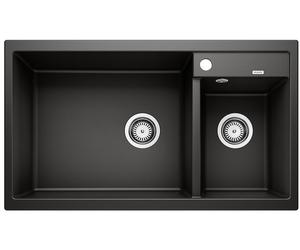 Blanco Metra 9 fregadero de granito 86x50 cm negro 525936