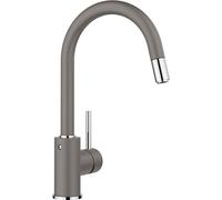 BLANCO MIDA-S - Cartucho de cerámica (alta presión, con manguera extraíble, prevención de retorno, cartucho cerámico, calidad del agua y ahorro de agua)