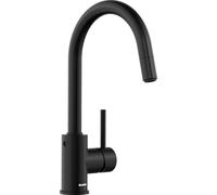Blanco Mida-S grifo de cocina de pie negro 526653