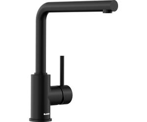 Blanco Mila grifo de cocina de pie negro 526657