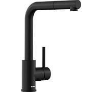 BLANCO MILA-S 526660 Grifería de cocina, alta presión, color negro mate