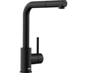 Blanco Mila-S grifo de cocina de pie negro 526660