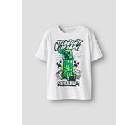Blanco Minecraft Camiseta
