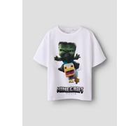 Blanco Minecraft Camiseta