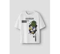 Blanco Minecraft Camiseta