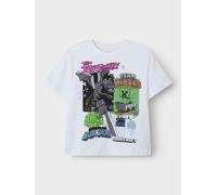 Blanco Minecraft Camiseta