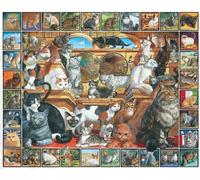 Blanco Mountain Puzles el Mundo De Gatos 1000 Piezas Rompecabezas 760mm x 610mm