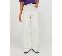 Blanco Mujeres Cotton/Organic/Cotton/Elastane Jxzoe Pantalones De Pernera Ancha 31/32 EU