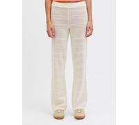 Blanco Mujeres Organic/Cotton Jxzusannah Pantalones De Punto M EU