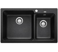 Blanco Naya 8 fregadero de granito 81.5x50 cm antracita 519646