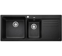 Blanco Naya 8 S fregadero de granito 116x50 cm antracita 519654