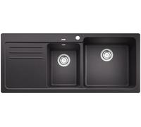 Blanco Naya 8 S fregadero de granito 116x50 cm antracita 525779