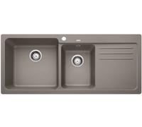 Blanco Naya 8 S fregadero de granito 116x50 cm marrón 519660