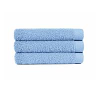BLANCO NUMERO UNO Toalla de Baño Pure Lasa Internacional 585 gr/m² - Extra Suave y Absorbente para una Experiencia Superior (Cielo, Ducha 70x140 cm)