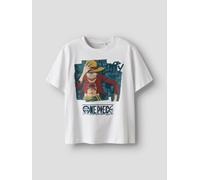 Blanco One Piece Camiseta