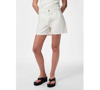 Blanco Pantalones Cortos Vaqueros XL