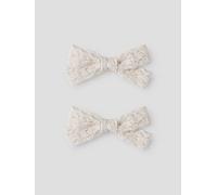 Blanco Paquete De 2 Unidades Horquillas Para El Pelo