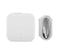 Blanco para ttlock G2/G3 Smart Lock WiFi para concentrador de puerta de enlace, control remoto para puente de control de acceso, funciona con aplicación ttlock, compatible con iOS y Android