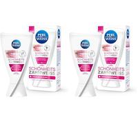 Blanco perlado de belleza dental, con polvo de perla contra la decoloración, suave y fortalece el esmalte, 50 ml (Paquete de 2)