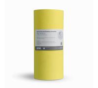 BLANCO PLATA - Rollo Bayeta Precortada Multiusos Color Amarillo.Resistente y Absorbente- 32cm Ancho 14 m Largo 180GR