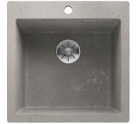 Blanco Pleon 5 fregadero de granito 51.5x51 cm gris/grafito/ónix 525304