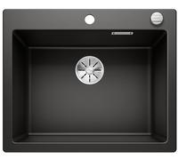 Blanco Pleon 6 fregadero de granito 61.5x51 cm negro 525954