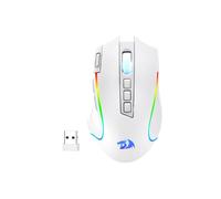 (BLANCO)Redragon M612 PRO RGB 8000 DPI con cable/inalámbrico 9 botones programables 6 retroiluminados