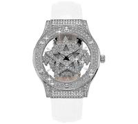 (Blanco) Reloj Star New Be In Good Luck para mujer con diamantes completos