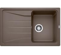 Blanco Sona 45 S fregadero de granito 78x50 cm marrón 519670