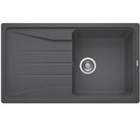 Blanco Sona 5 S fregadero de granito 86x50 cm gris/grafito/ónix 519672