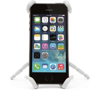 (Blanco) Soporte universal portátil multifunción con agarre flexible tipo araña para teléfonos inteligentes