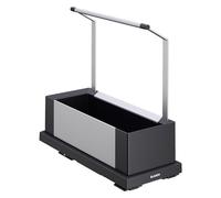 BLANCO Storage Caddy 20 | Plástico, aluminio negro y gris | Cómodo acceso gracias al mango y a la función deslizante totalmente extensible