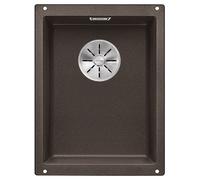 Blanco Subline 320-U fregadero de granito 40x30 cm marrón 523415