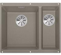 Blanco Subline 340/160-U fregadero de granito 52.5x40 cm gris/grafito/ónix 523556