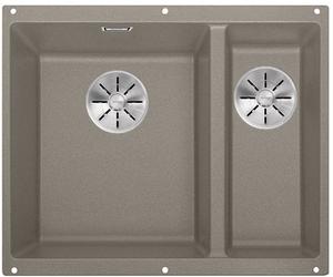 Blanco Subline 340/160-U fregadero de granito 52.5x40 cm gris/grafito/ónix 523556