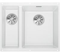 BLANCO SUBLINE 340/160-U Principal De Fregadero Derecho Blanco