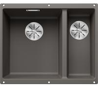 Blanco SUBLINE 340/160-U SILGRANIT gris volcan